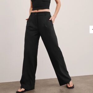 Beyond Yoga Black Wide-Leg Pants